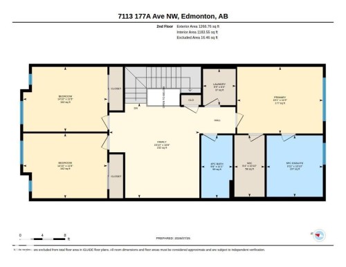 Floor plan - 7113 177A Avenue Nw, Edmonton, AB - Other