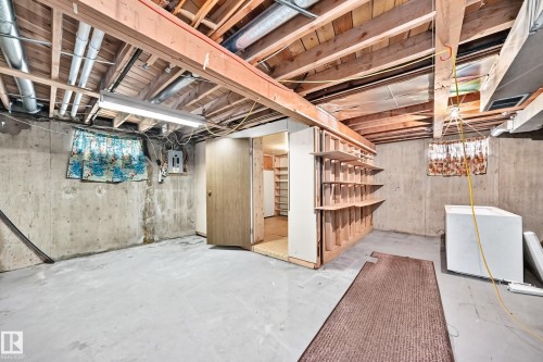 17951 80 Avenue Nw, Edmonton, AB - Indoor Photo Showing Basement