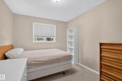 Wall-to-wall carpeting with neutral wall tones - 