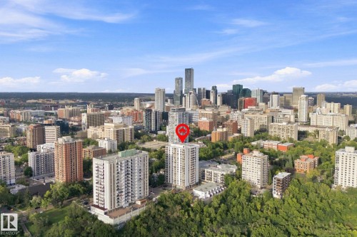 Urban high-rise building with a prominent central location - #1507 9835 113 St Nw, Edmonton, AB 