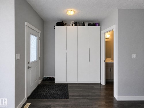 Wood-finish flooring throughout - 13309 128 Street Nw, Edmonton, AB 