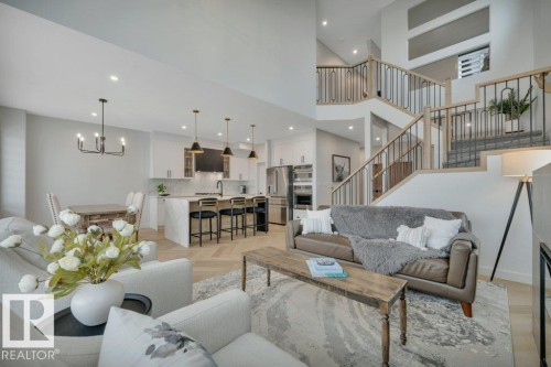 115 Miller Wynd, Leduc, AB - Indoor Photo Showing Living Room