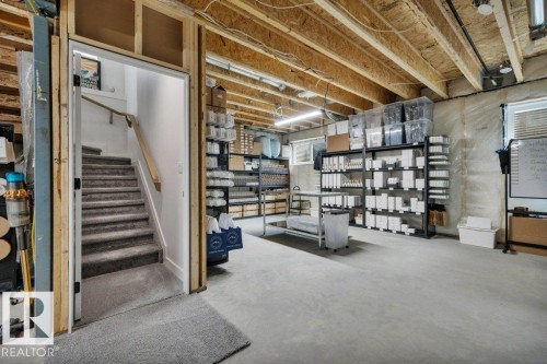 115 Miller Wynd, Leduc, AB - Indoor Photo Showing Basement