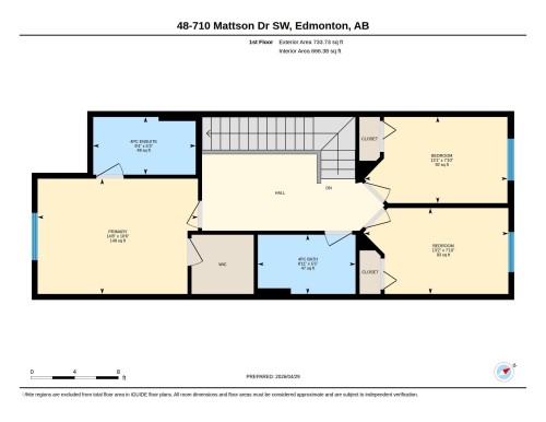 Floor plan - #48 710 Mattson Dr Sw Sw, Edmonton, AB 