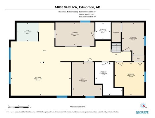 Floor plan - 14008 94 Street Nw, Edmonton, AB 