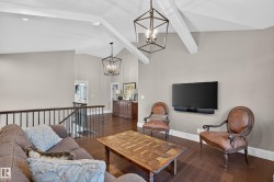 Bonus room with stunning Beam Detail on Vaulted Ceiling - 