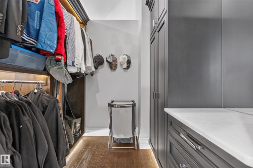 His Walk In Closet - 14308 97A Avenue Nw, Edmonton, AB 