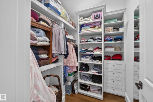Bedroom 2 Walk In Closet Built Ins. - 14308 97A Avenue Nw, Edmonton, AB 