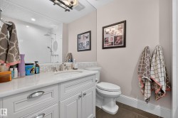 Bedroom 2 Ensuite with Custom Marble Tile - 