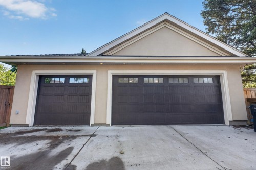 Oversized Garage with 3 car access plus additional in-garage parking. - 14308 97A Avenue Nw, Edmonton, AB 