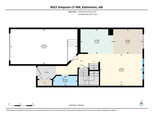 Floor plan - 9523 Simpson Crest Nw, Edmonton, AB 