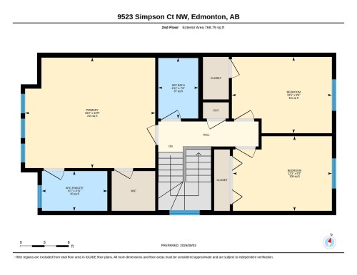 Floor plan - 9523 Simpson Crest Nw, Edmonton, AB 