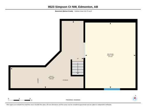 Floor plan - 9523 Simpson Crest Nw, Edmonton, AB 