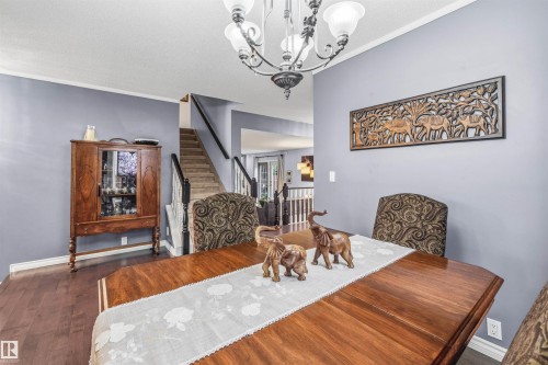 15915 112 Street Nw, Edmonton, AB - Indoor Photo Showing Dining Room