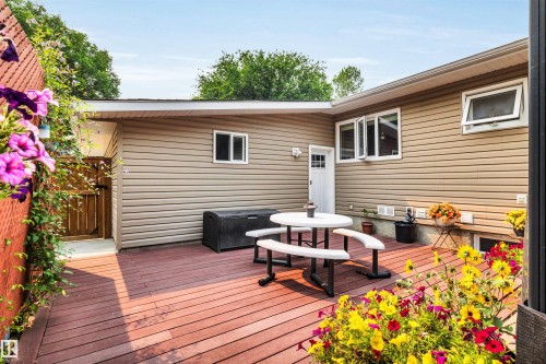 3 Flint Crescent, St. Albert, AB - Outdoor With Deck Patio Veranda With Exterior