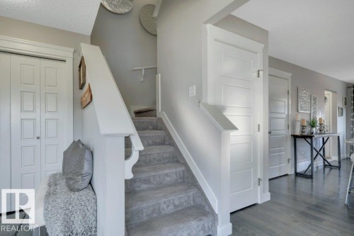 Leading to second floor - 160 Desrochers Gate Sw, Edmonton, AB 