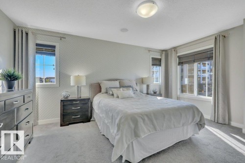 Filled with natural light - south/east windows - 160 Desrochers Gate Sw, Edmonton, AB 