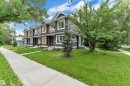 CORNER UNIT! Has an extra entrance on the side and a separate entry to basement in the back. - 12221 117 Avenue Nw, Edmonton, AB  - Outdoor With Facade 