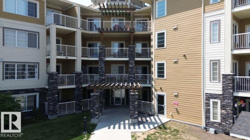 #302 3670 139 Av Nw, Edmonton, AB - Outdoor With Balcony With Facade