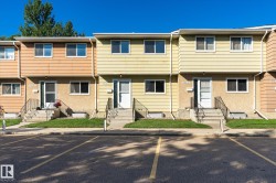 Townhouse exterior with two-story design and private entry - 