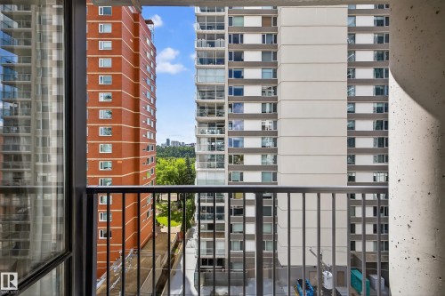 #701 10028 119 St Nw, Edmonton, AB - Outdoor With Balcony