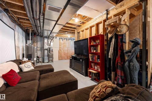 6 Hickory Road, Fort Saskatchewan, AB - Indoor Photo Showing Basement