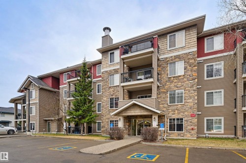 #121 17415 99 Av Nw, Edmonton, AB - Outdoor With Balcony With Facade