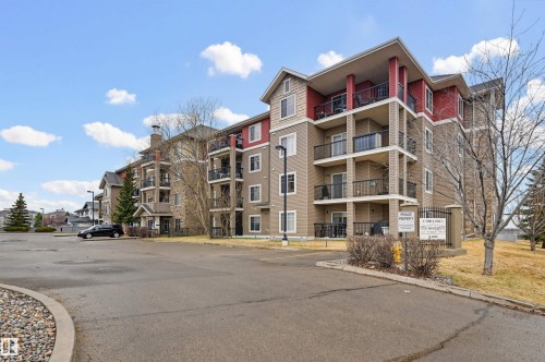 #121 17415 99 Av Nw, Edmonton, AB - Outdoor With Balcony With Facade