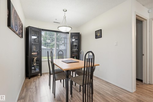 #121 17415 99 Av Nw, Edmonton, AB - Indoor Photo Showing Dining Room