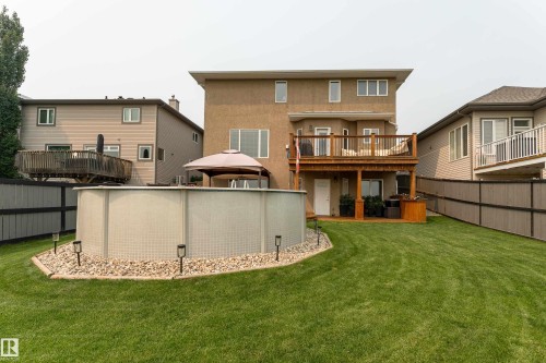 107 Mcdowell Wynd, Leduc, AB - Outdoor With Deck Patio Veranda With Exterior