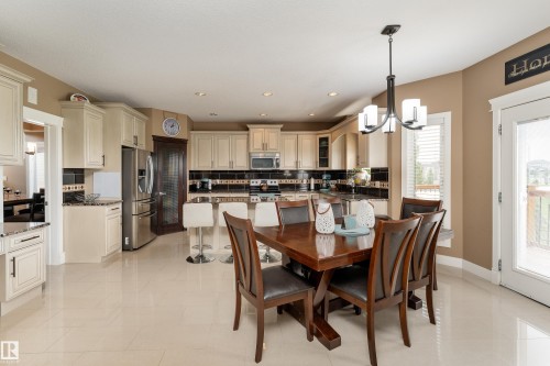 107 Mcdowell Wynd, Leduc, AB - Indoor Photo Showing Dining Room