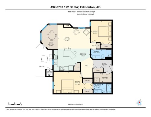 Floor plan - #432 6703 172 St Nw, Edmonton, AB 