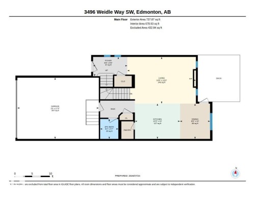 Floor plan - 3496 Weidle Way Sw, Edmonton, AB - Other