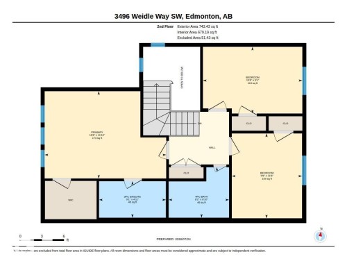 Floor plan - 3496 Weidle Way Sw, Edmonton, AB - Other