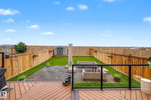 12120 177 Avenue Nw, Edmonton, AB - Outdoor With Deck Patio Veranda With Backyard