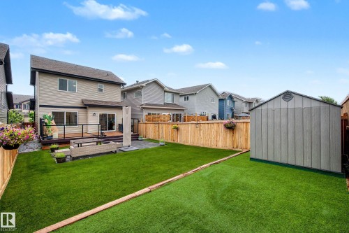 12120 177 Avenue Nw, Edmonton, AB - Outdoor With Deck Patio Veranda With Backyard