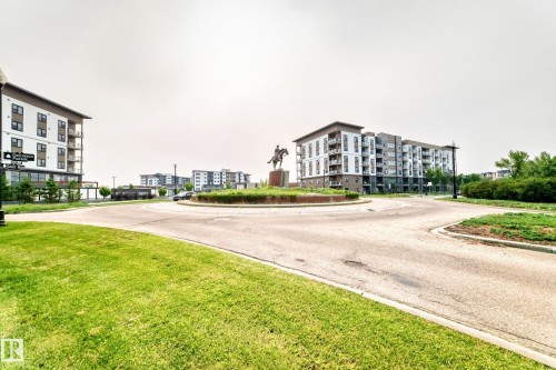 Residential buildings featuring modern architecture and private balconies - #307 1003 Gault Bv Nw, Edmonton, AB - Outdoor