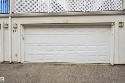 White panel garage door - 