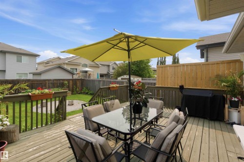 7 Catalina Court, Fort Saskatchewan, AB - Outdoor With Deck Patio Veranda With Exterior