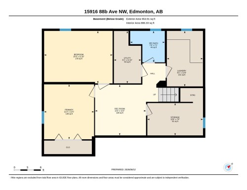 Floor plan - 15916 88B Avenue Nw, Edmonton, AB 