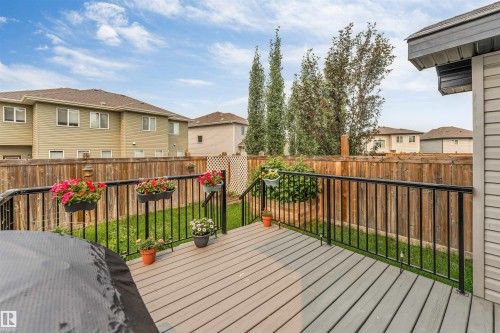 61 Springwood Way, Spruce Grove, AB - Outdoor With Deck Patio Veranda With Exterior