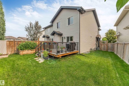 61 Springwood Way, Spruce Grove, AB - Outdoor With Deck Patio Veranda