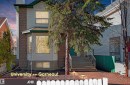 Brick and siding exterior with a prominent bay window - 10941 81 Avenue Nw, Edmonton, AB 