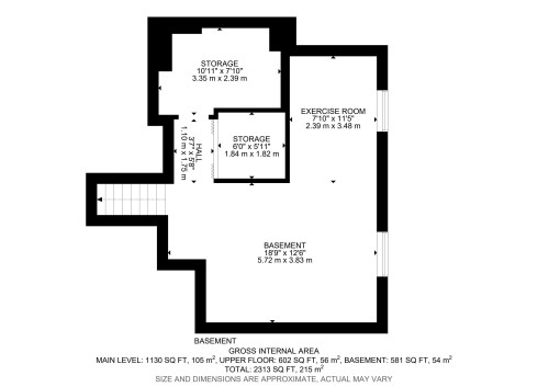 Floor plan - 5 Labelle Crescent, St. Albert, AB 