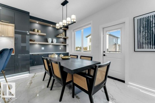 4012 40 Street, Beaumont, AB - Indoor Photo Showing Dining Room