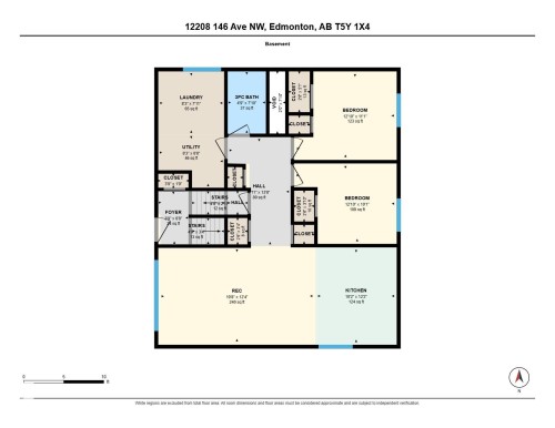 Floor plan - 12208 146 Avenue Nw, Edmonton, AB 