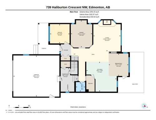 Main floor - 739 Haliburton Crescent Nw, Edmonton, AB 