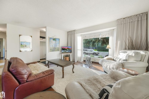 4708 Malmo Road Nw, Edmonton, AB - Indoor Photo Showing Living Room