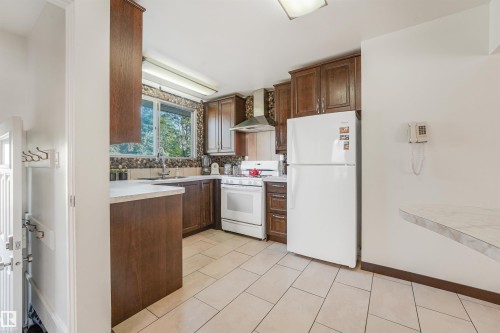 4708 Malmo Road Nw, Edmonton, AB - Indoor Photo Showing Kitchen