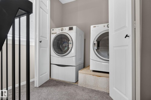 15174 22 Street Nw, Edmonton, AB - Indoor Photo Showing Laundry Room